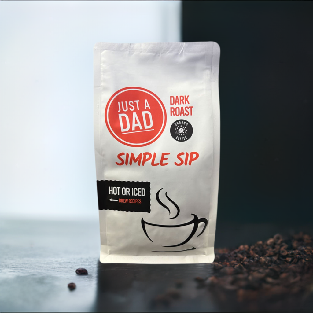 Just A DAD Simple Sip Ground Coffee Dark Roast